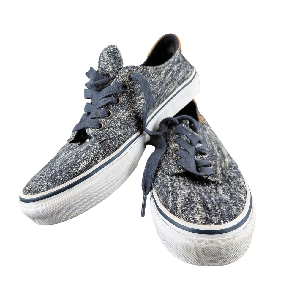 Vans Era Space Dye Knit‎ Sneakers Womens 8 Grey Blue Low Top Ortholite 721356